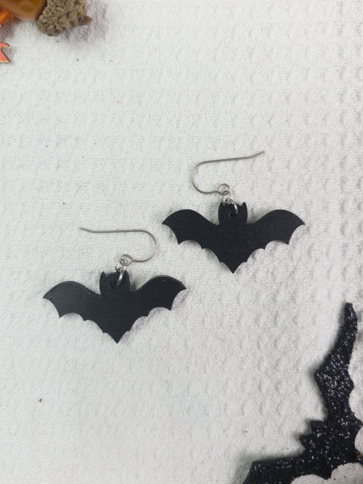 Bat Halloween Earrings