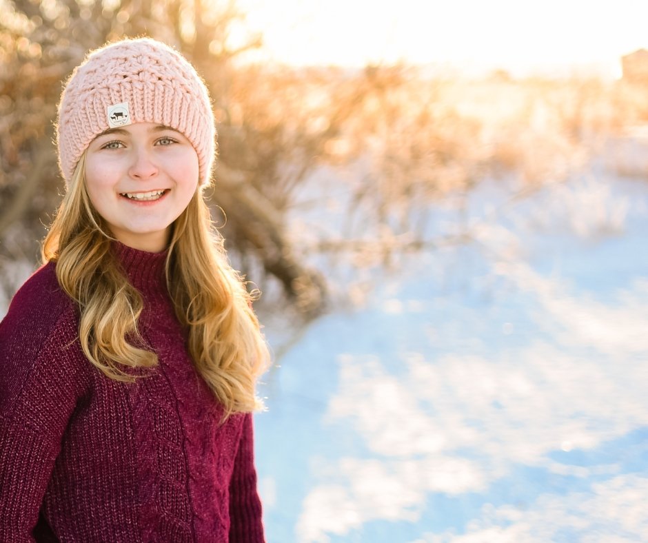 Blush Alpaca Blend Wool Crochet Hat with Pom - a-Farm-girl-bytess | Handmade Alpaca Wool Winter Hats for Women