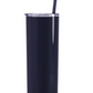 Skinny 20 oz Engraved Tumbler in Midnight Blue