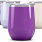 Wine Insulated Tumbler Engraved in Purple