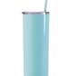 Skinny 20 oz Engraved Tumbler in Seafoam