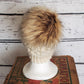 Cream Alpaca Blend Wool Crochet Hat with Pom - a-Farm-girl-bytess | Handmade Alpaca Wool Winter Hats for Women
